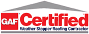GAF Certified Weather Stopper Roofing Contractor